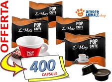 400 Capsules → Pop Caffè E-Mio Intenso - Dosettes Compat. Lavazza A modo mio