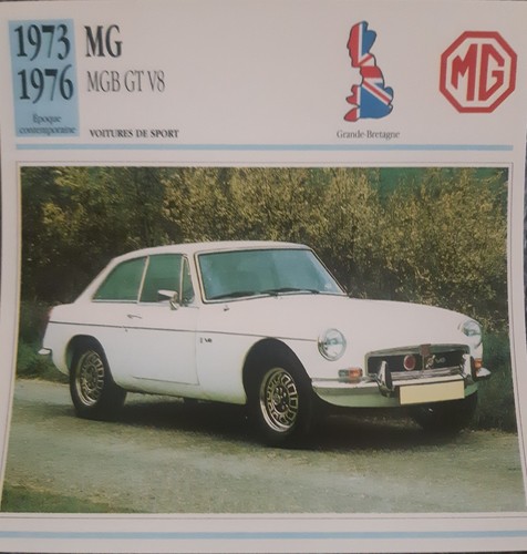 Mgb 1973 1976 - gt, v8