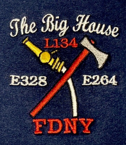 Fdny sweatshirt fire - sz,