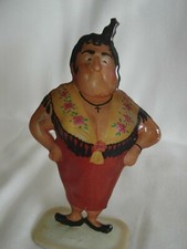 DUBOUT - Figurine émaillée -