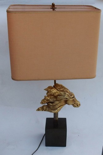 1970 lampe décor tête - de,