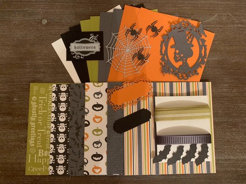 Stampin ghostly greetings - stampin',