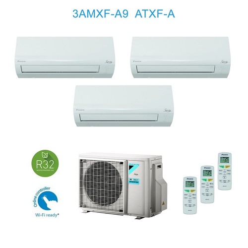 Daikin 3amxf52a9 3x atxf25a - 3amxf52a9,