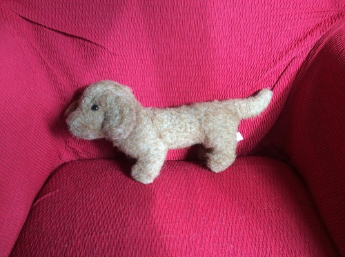 Ancien chien peluche - ancien, teckel