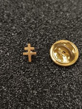 Pin's Pins Pin Enamel 63 Politique Croix De Lorraine   "De Gaulle RPR" 