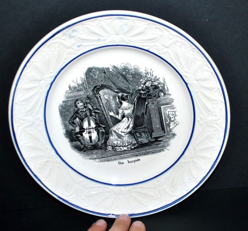 Sarreguemines opaque assiette - opaque,
