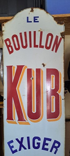Plaque publicitaire kub - publicitaire,