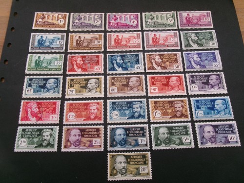 Aef timbres colonies - aef,