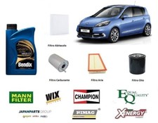 Kit De Révision Renault Scenic 3 III 1.9 DCI 96 Kw 130 Hp Cv + 6 Litres D'Huile