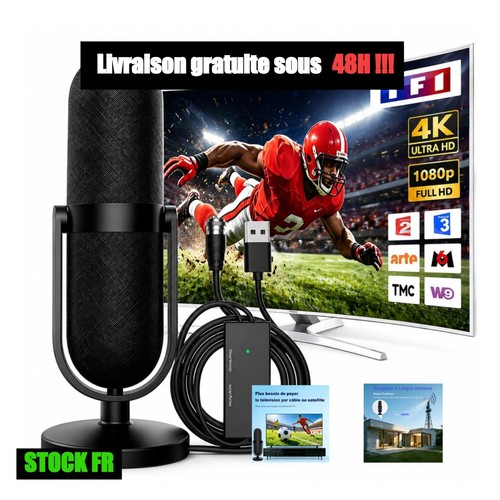 Antenne intérieure tnt hd - antenne, tv