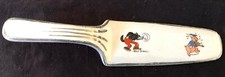 WALT DISNEY FAÏENCERIE ONNAING RARE PELLE TARTE GRAND MÉCHANT LOUP PETIT COCHON