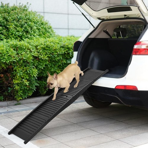 Rampe pliable pour chien noir - pliable,