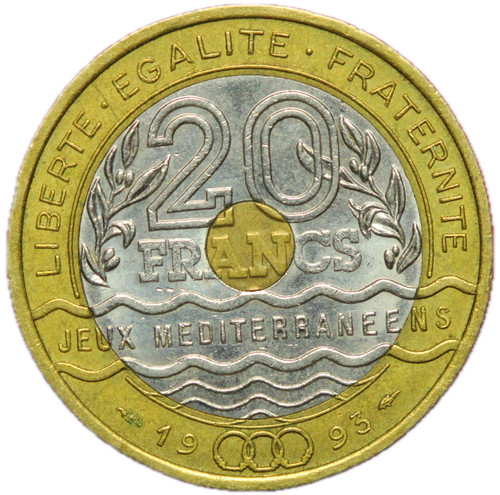 17770 francs 1993 jeux - #17770,
