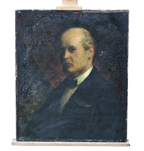 Huile sur toile portrait - sur,