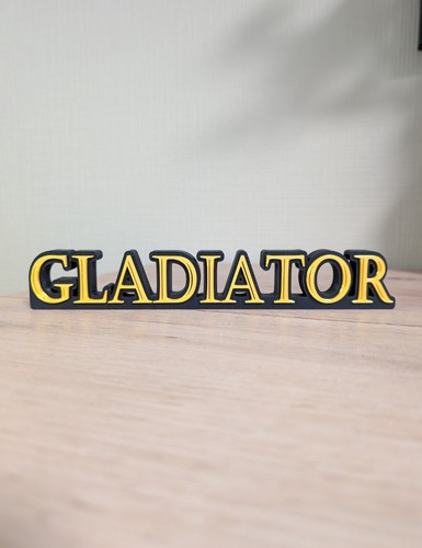 Plaque logo gladiator - logo,