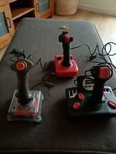 lot 3 Joystick DATA SUPER JOY 5 SUPERBOARS QUICKJOY SV-125 AMSTRAD ATARI AMIGA