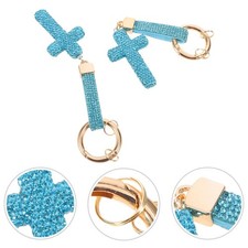 2 Pcs Bague Porte-clés En