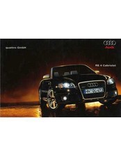 ▄▀▄ Catalogue Audi RS 4