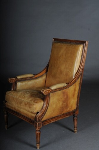 148 fauteuil club anglais - fauteuil,