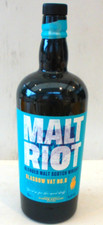 Bouteille vide - WHISKY MALT RIOT 70cl