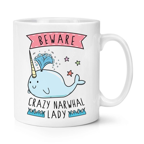Attention fou narwhal - attention, femme