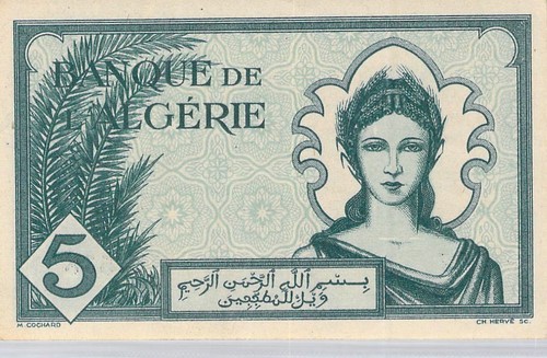 Algérie francs 12 1942 - 5,