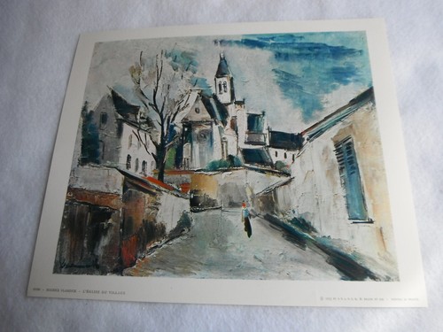 Ancienne lithographie maurice - lithographie,
