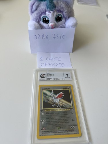 Carte pokémon holo airmure - carte,