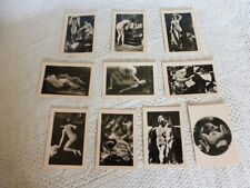 10 PHOTOS ANCIENNES SALON DE PARIS 1920 NUE EROTIQUES VINTAGE