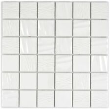 Céramique Mosaïque Blanc