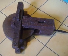 ANCIENNE GRANDE POULIE OU ROUE EN BOIS  XIXème COMPLÈTE  POUR ANCIEN PUITS D1017