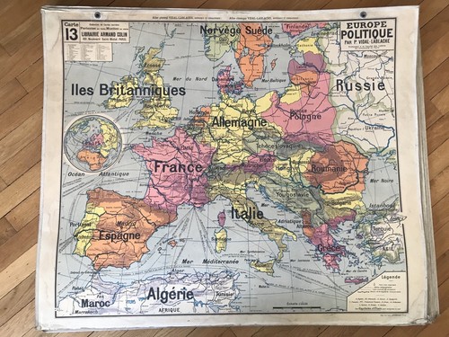 Carte scolaire vidal - scolaire,