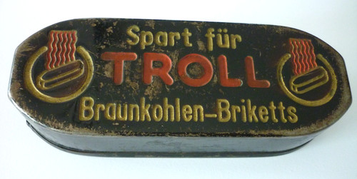 Tirelire troll briquettes de - briquettes,