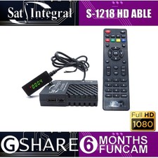 Sat-Integral S-1218 HD Able ( ! 6 MOIS FUNCAM GSHARE ! FREE SATELLITE TV !)