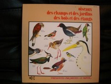 VINYL 33T – BRUITAGES SOUND EFFECTS – OISEAUX DES CHAMPS JARDINS – MICH LE ROYER