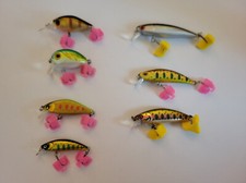 Lot de leurres cranckbait et jerkbaits truite