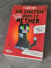 BD Un Chaton qui s'est Perdu dans le Neth Cube Kid  Minecraft Tome 1 VF occasion