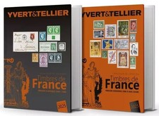 Catalogue des Timbres de France Tome 1 2025 2 volumes Yvert et Tellier