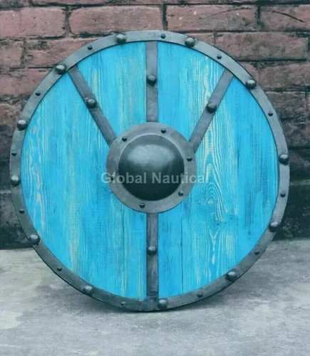 Bouclier rond médiéval