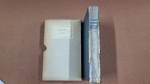 Livre pleiade baudelaire - pleiade,