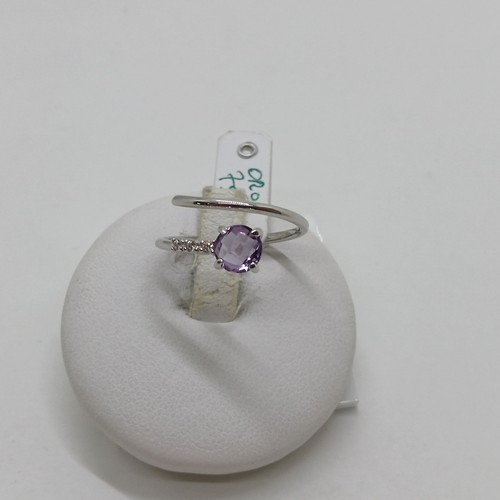Bague femme avec améthyste - améthyste, et