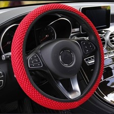 Couvre Volant Voiture Microfibre Respirant 38cm Confort Style Aéré Intérieur