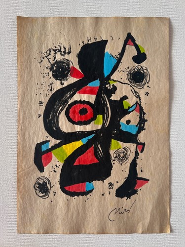 Joan miro dessin - main),