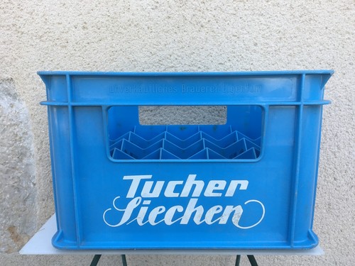 Ancienne caisse bière - , tucher