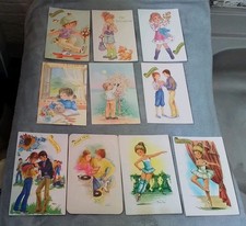 CPA Lot 10 Cartes De