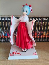 Figurine Rem Re Zero Rem White Kimono Wa Style Hakama