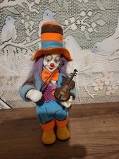 clown violoniste automate