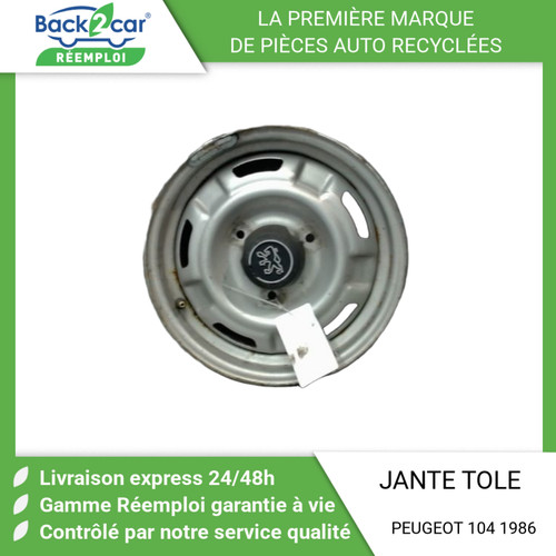 Jante tole peugeot 104 - jante,