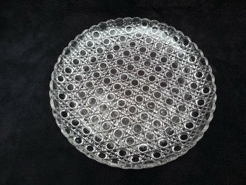 Baccarat ancien plat rond - baccarat,