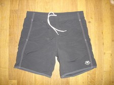 ARENA short de bain noir slipe taille S  nylon 100% 